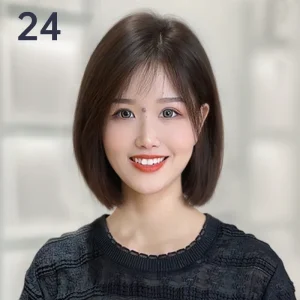 B24款 空气刘海减龄波波发