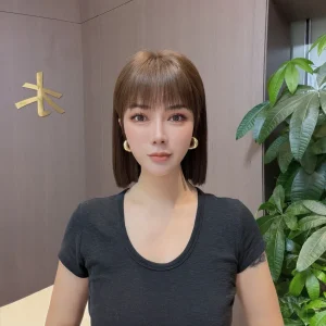 D3款 齐刘海一刀切假发